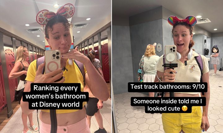 Trans influencer filming in the womenâs room is selfish